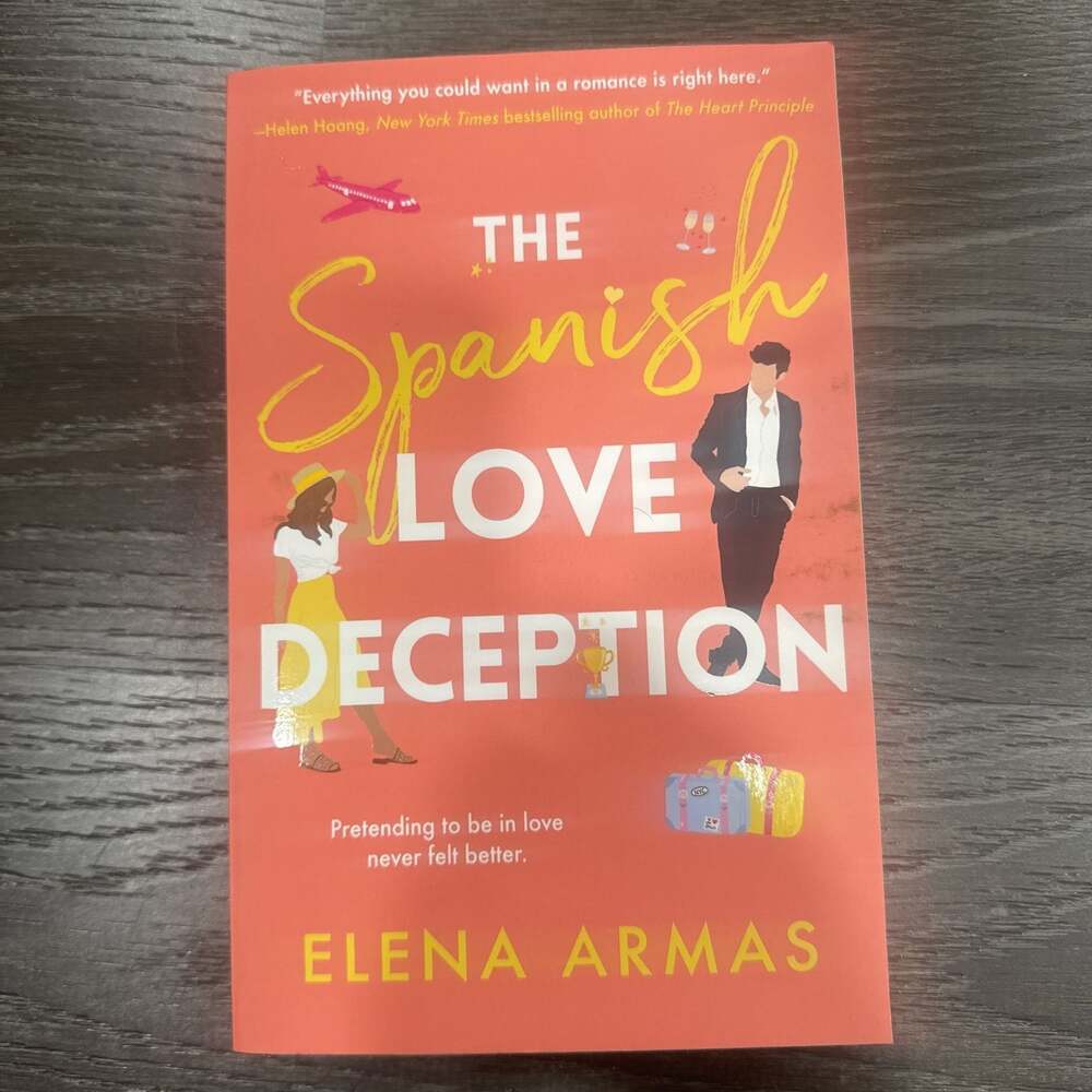 The Spanish Love Deception by Elena Armas Paperback Book